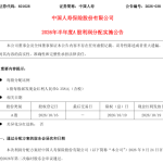 中国人寿：2026年半年度A股每股派现0.358元，共计派发现金红利101.19亿元（含税）