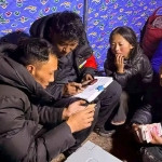 “谢谢你们，在这种时候还能上门服务”